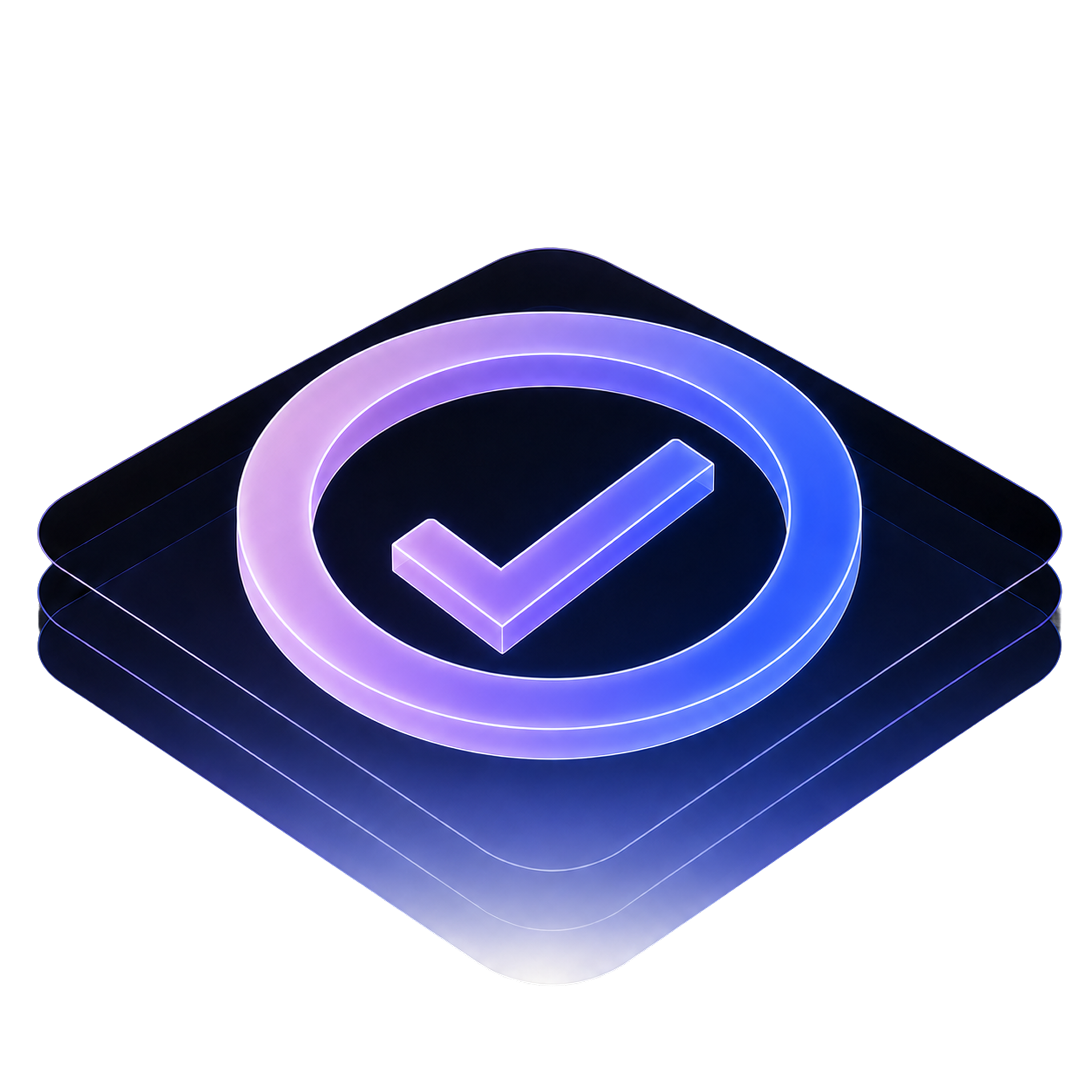 Check mark indicating what we do