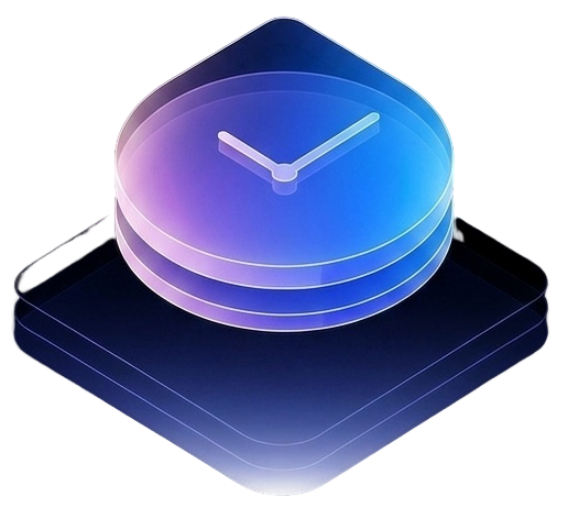 Clock icon for planning a purchase